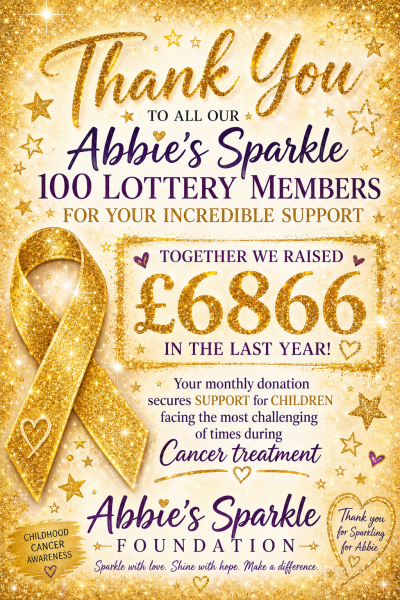Abbies Sparkle 100 Lottery