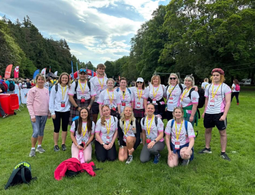 Team Sparkle complete the Aberdeen Kiltwalk
