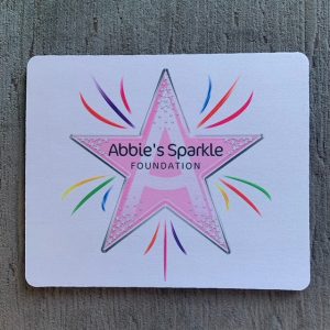 Abbie Sparkle Abbie’s Sparkle Foundation mouse mat